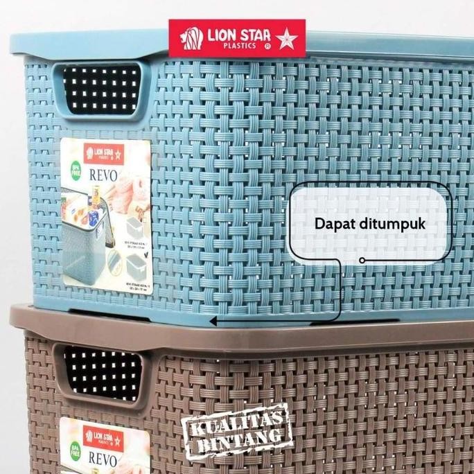 

Terlaris Revo Storage Box No.16 Ls / Keranjang Serbaguna / Box Multifungsi