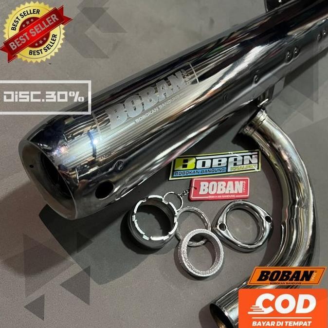 BOBAN FULLSET KNALPOT BOBAN C33 BOBAN C39 DAN NVKLIR