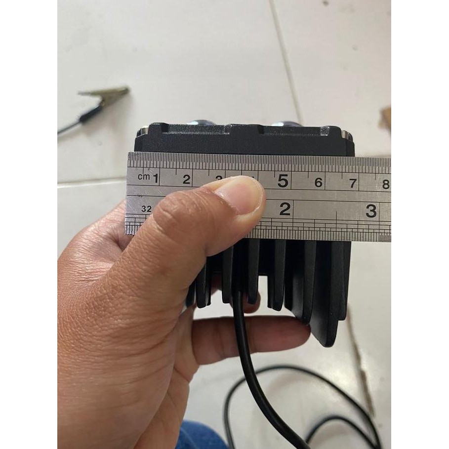 Escort Lampu Projie 2 Mata LED Lampu Tembak Dual Mini Projie U Series