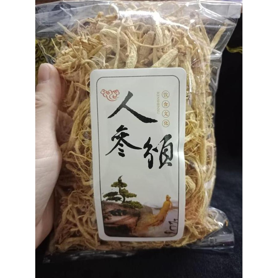 

Akar Ginseng Premium / Yang Shen Xu / Yio Som Chiu 200 gr (lbh tebal)