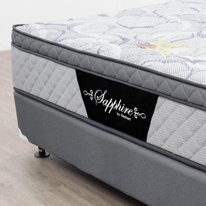 Kasur Springbed Saphire Komplit Set Merek Elephant
