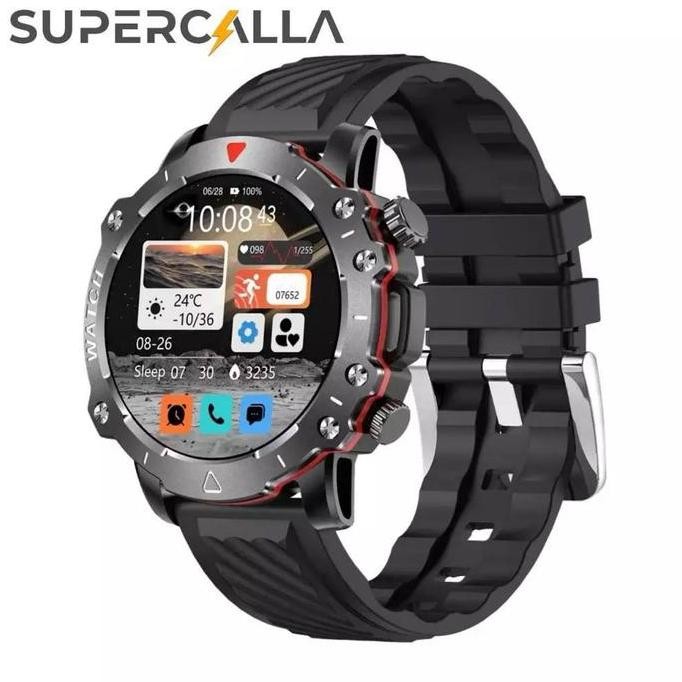 TERLARIS - Supercalla LG78 PRO Smartwatch IP68 Waterproof Blood Oxygen Body Temperature sport Smart 