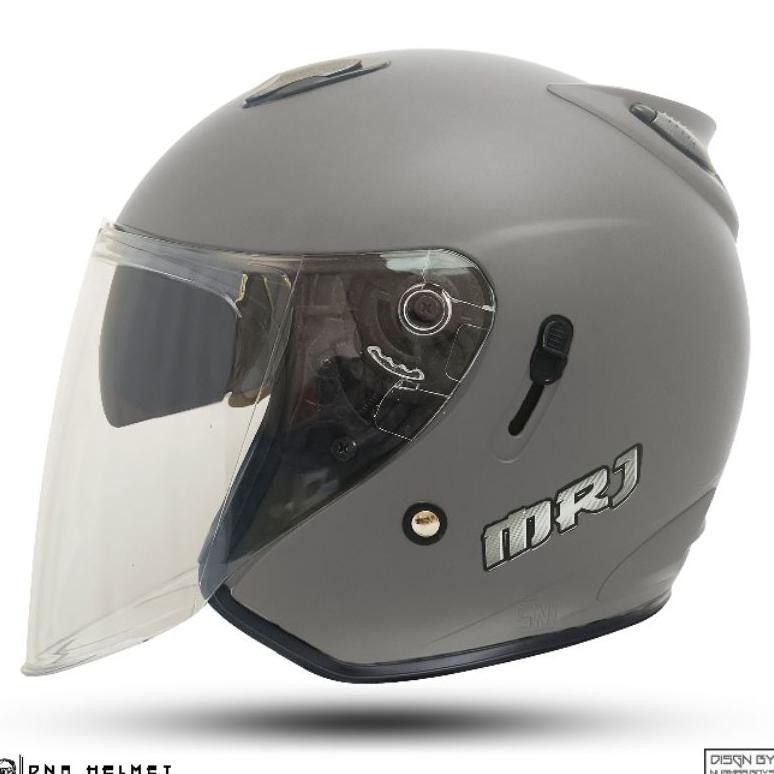 New Helm Dewasa Centro Double Visor Merk Mrj Original Berkualitas