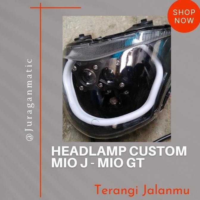 headlamp replektor lampu custom yamaha mio j mio gt