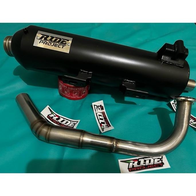 KNALPOT KONDOMAN VARIO 125/150 OLD/NEW MONCONG MODEL SHIJIRO