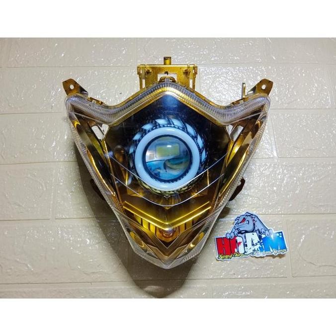 Head Lamp Reflektor Satria Fu Facelift Custom Projie Led Hh Low