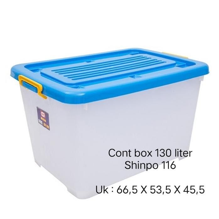 

Terlaris Container Box Shinpo 130 Ltr Cb 130 Sip 116