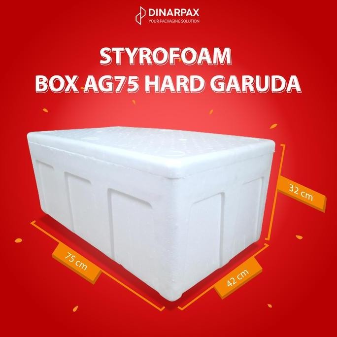 

Terlaris Styrofoam Box Ag75 Garuda Hard / Ag 75 / Cargo / Ikan / Dinarpax