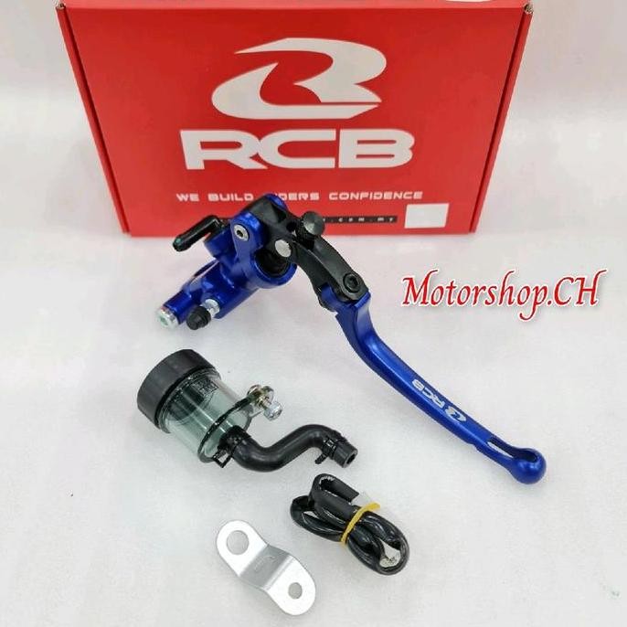 ( READY BIRU ) Master Rem Rcb S1 Kanan Kiri Kopling/Rem 14M Cnc Forged RADIAL Vario Beat Scoopy Geni