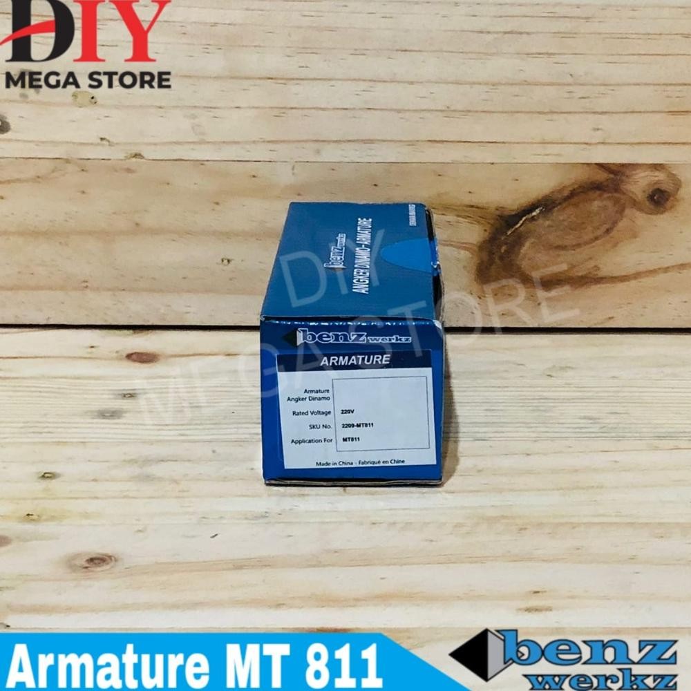 Carlosmomok12 Armature Benz Angker Dinamo Mesin Bor Tangan Maktec Mt 811 Mt-811 Armature Angker Bor 