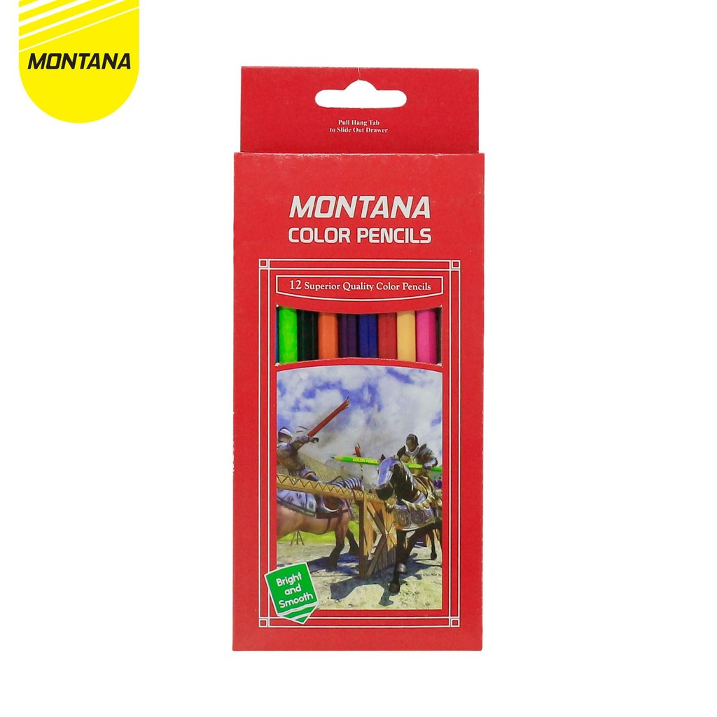 

MONTANA PAKET MEWARNAI 3.0 PENSIL WARNA TH-700 + 12 COLOR SPIDOL MP 828