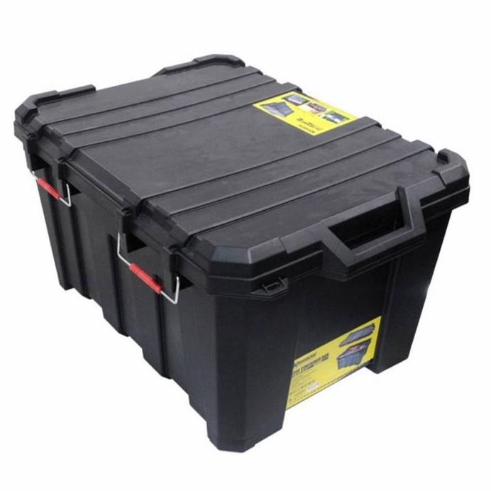

Terlaris Krisbow Kontainer Box 135L / Kotak Penyimpan 135L Heavy Duty
