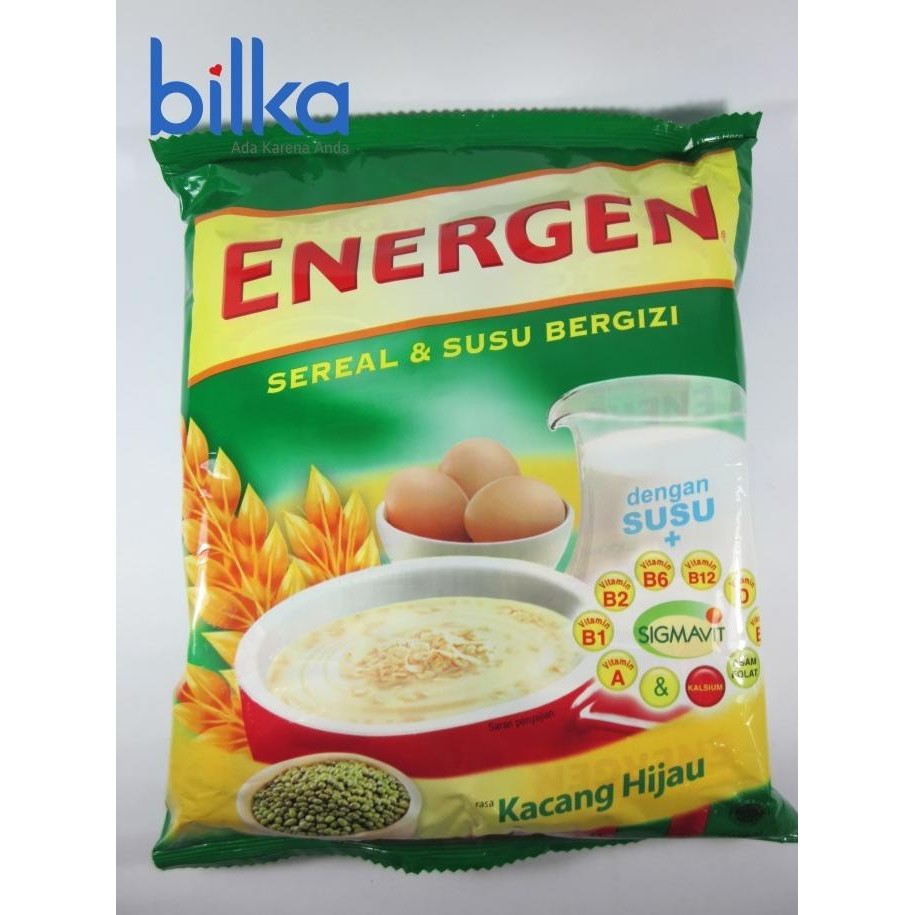 

(Expert) ENERGEN SEREAL BAG KACANG HIJAU 20'S x 29g