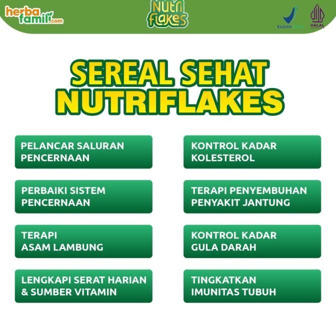

(Expert) NUTRIFLAKES SEREAL UNTUK MAAG & ASAM LAMBUNG GERD