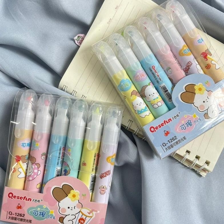 

Stabilo Qassefun Bisa Di Hapus 1 Set Isi 6 Stabilo Bisa Di Hapus Alat Tulis Kantor Viral