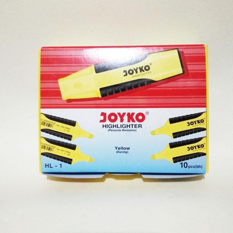 

HIGHLIGHTER JOYKO HL1~HL-5 PER PAK (10PCS)