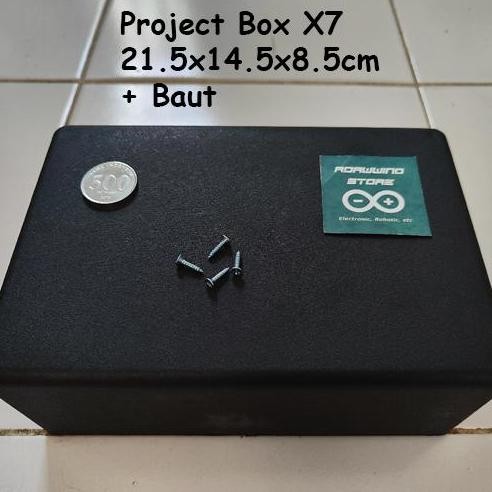 

Terlaris Project Box X7 Kotak Casing Plastik 21.5X14.5X8.5Cm Diy Untuk Komponen