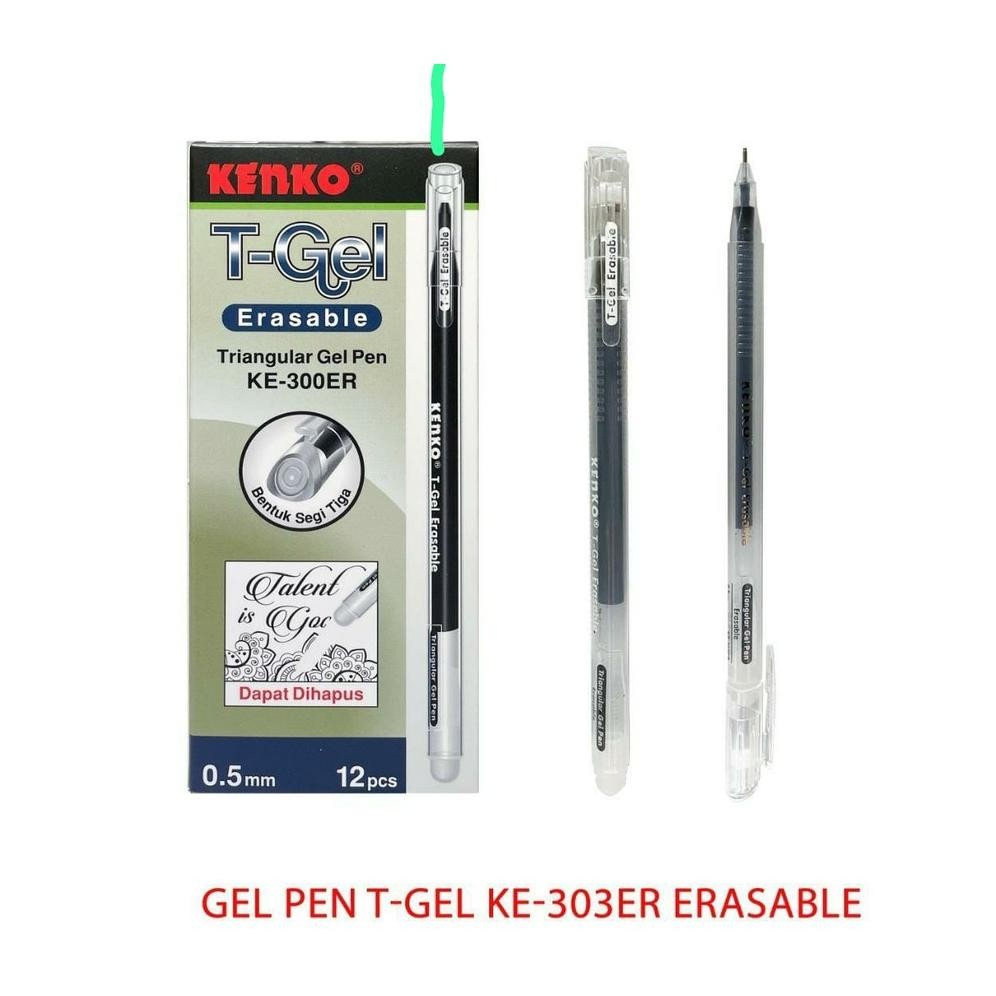 

SOS Bolpen Gel Kenko KE-303ER/Bisa Hapus(12pc)/Erasable/Pulpen/Balpen/Ballpoint/Pen Jel