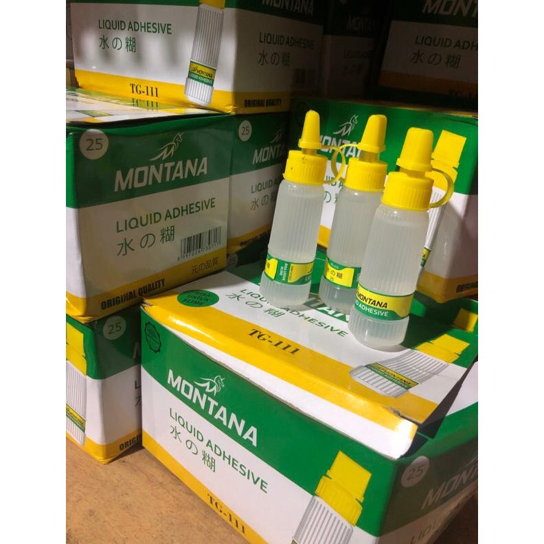 

GROSIR 1box TG-111 Lem Cair Montana 25ml // Lem povinal AST