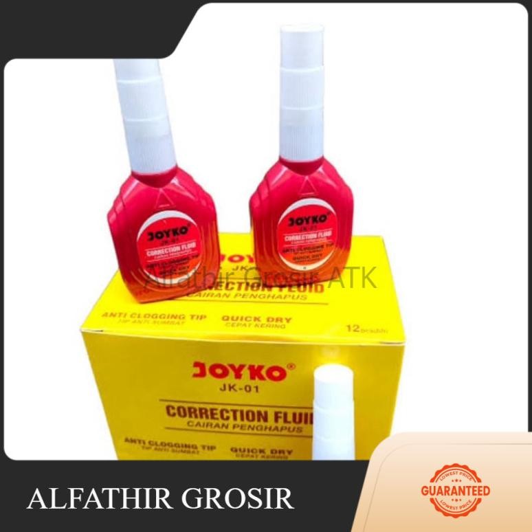

Tip Ex Cair JOYKO JK-01 ISI - 12 PCS/PACK