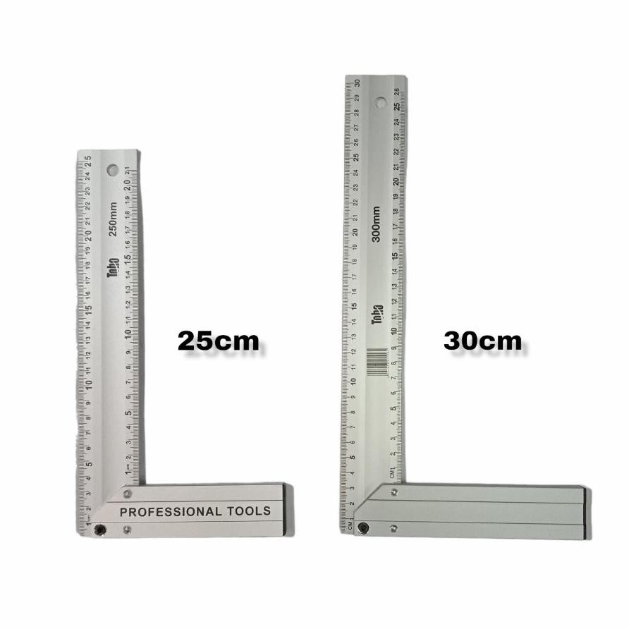 

Siku Tukang TOHO 25cm | Siku Tukang 30cm | Alat Ukur Meteran Pasekon | Kapten Material AST