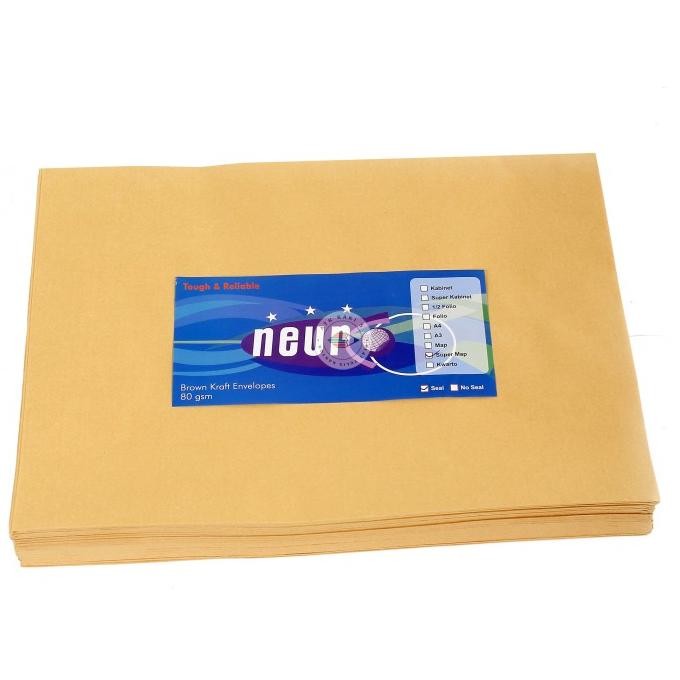 

Amplop Coklat Uk. Super Map Neuro ( 29 x 39,5 cm ) SEAL SS