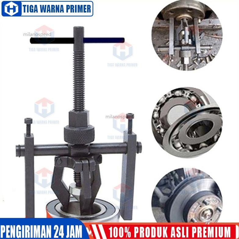 

Bearing Puller / Treker Bearing Puller /Inner Bearing Puller Riku/Treker Bearing 3 kaki Bearing Puller Alat Cabut Bearing/Treker Bearing Puller Pilot Bearing Puller Inner Treker Riku Cabut Bearing Dalam Ukuran 16-38mm Gear Extractor 3 Kaki Jaw Mesin Motor