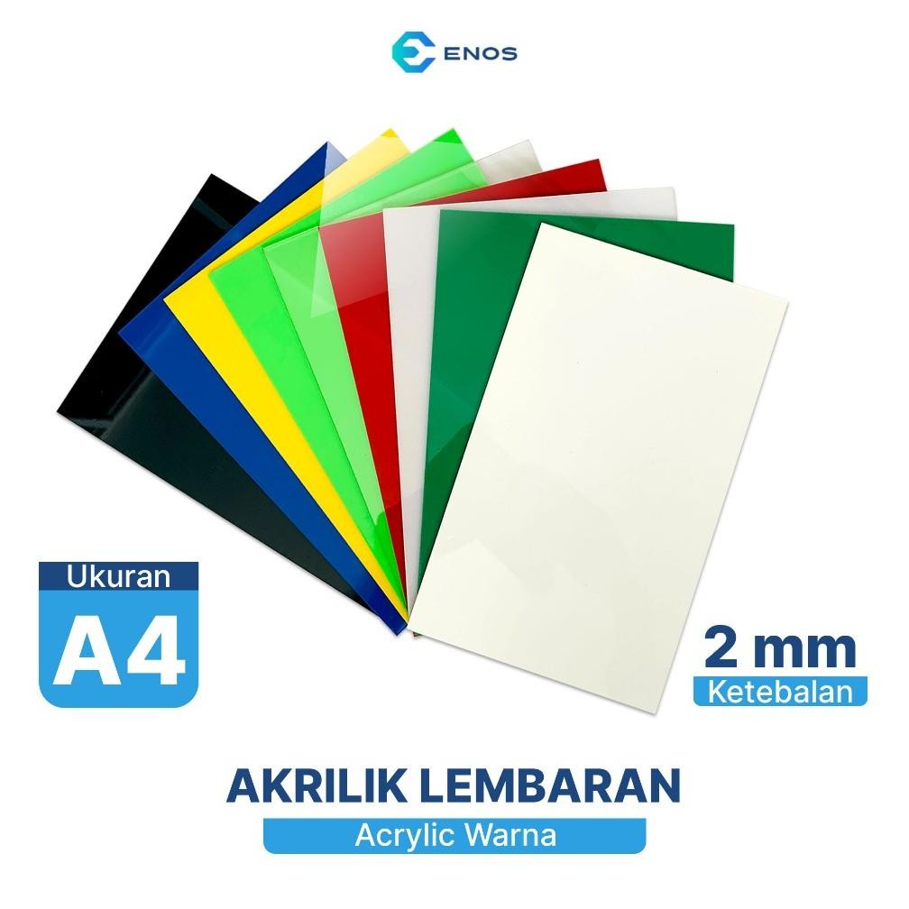 

Akrilik Lembaran A4 / Acrylic Laser Cutting / Akrilik Warna AST