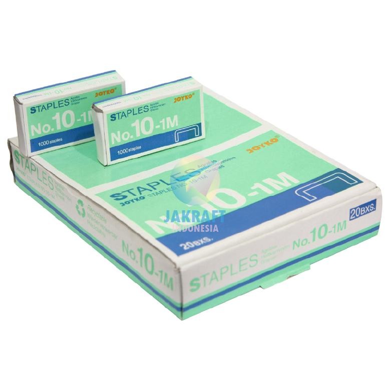 

(1 Box) GROSIR Staples Kecil Sedang JOYKO No.10-1M Refill Isi Stapler Hekter HD-10 / HD-10CL / HD-10PTL / HD-10D / HD-10MP Murah | BOX AST