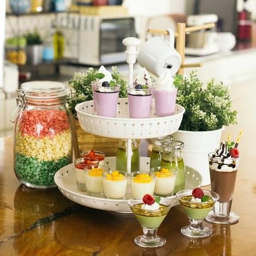 

[SERIES PANNA COTTA] Panna Cotta Pudding Sutra ala Italia Aneka Rasa Omura Dessert Shooter 500 Gr