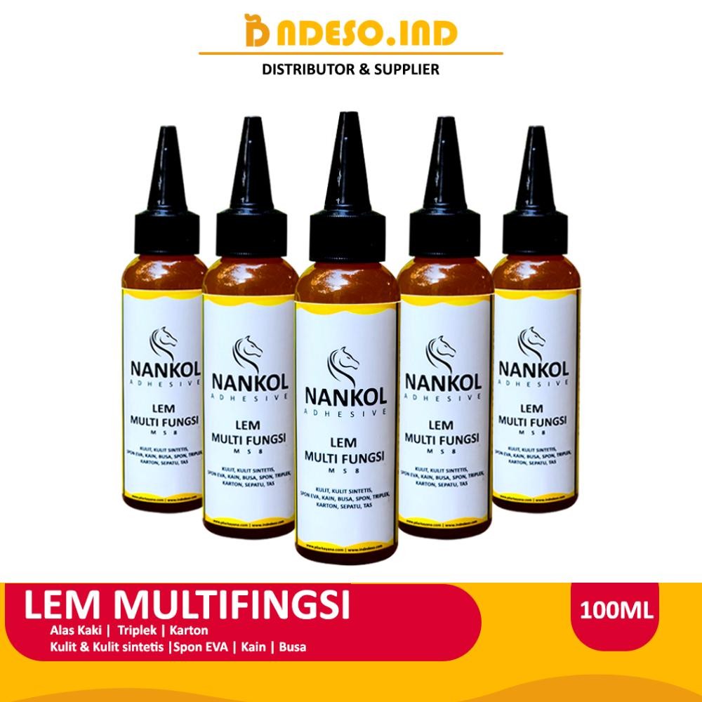 

Lem Kuning Nankol MS8 - Lem Sepatu - 100ML AST