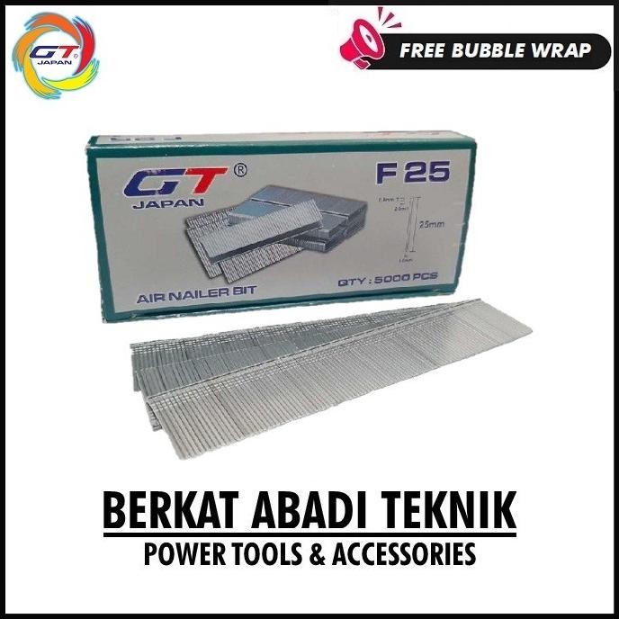 

NRT-PRO F25 MO Isi Mesin Staples Mata Paku Tembak Lurus Air Nailer Nail Gun Stapler Angin F25MO F 25 MO AST