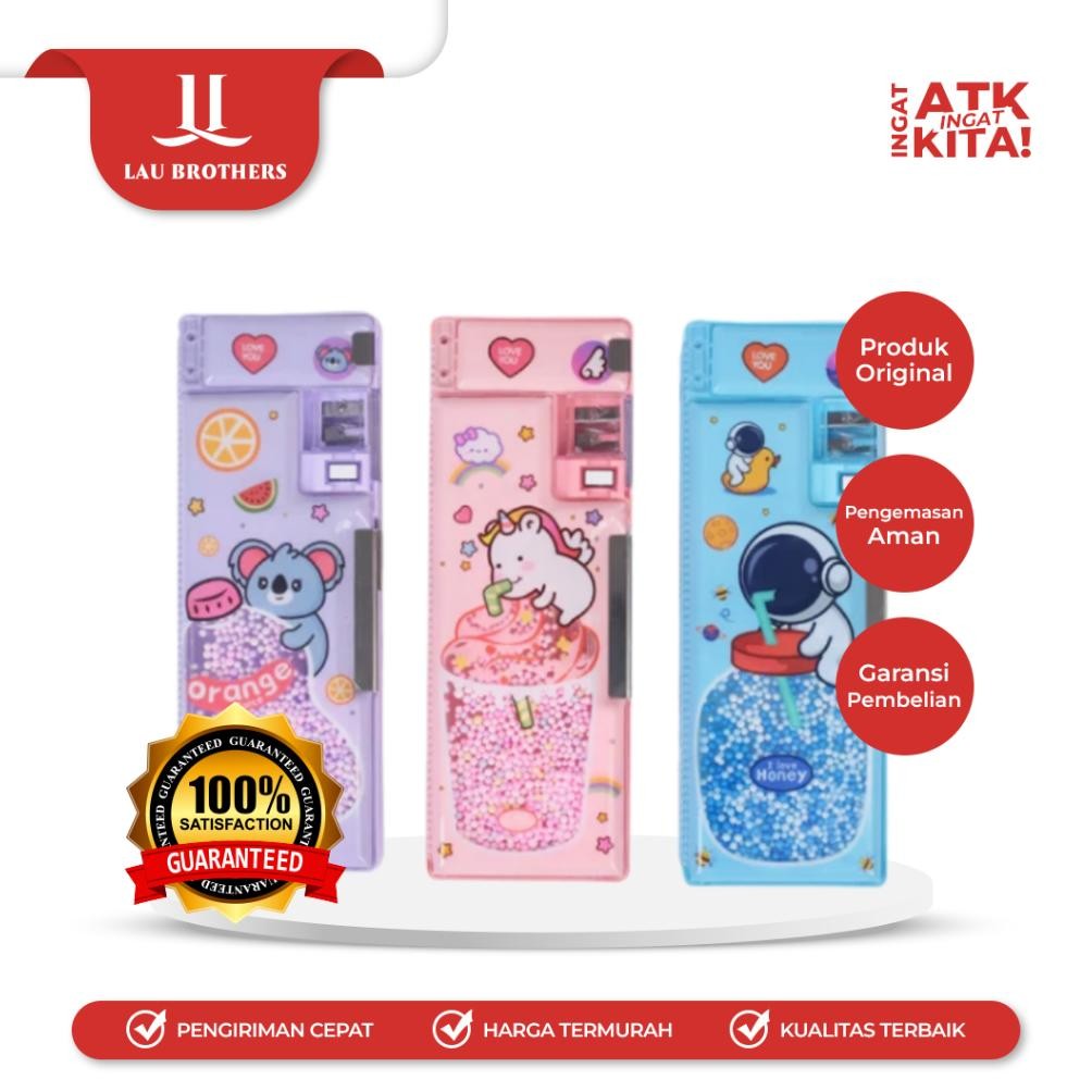 

XIAOLINGJING TEMPAT PENSIL MAGNET B-35284L (1PC) AST