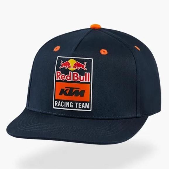 Red Bull KTM MotoGP 2023 Pace Flat Cap. Topi Unisex