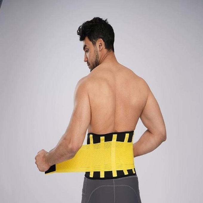 Korset Perut Pria KORSET SABUK SPORT Korset Perut Buncit Pria Wanita Sabuk Olahraga Pria Boxer pembe