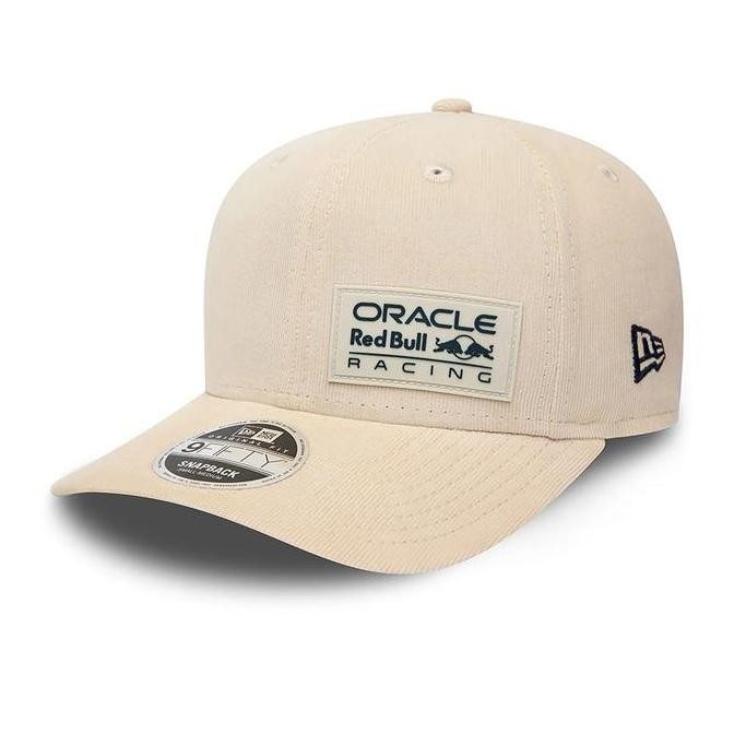 Red Bull Racing F1 Cord Light Beige 9FIFTY Cap New Era. Topi Unisex
