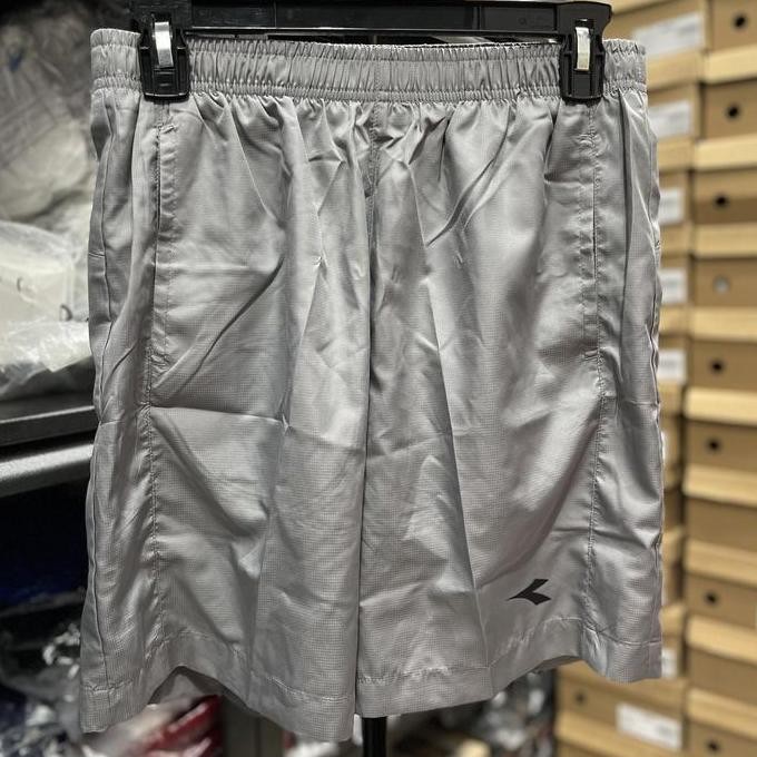 Celana Running Pria Diadora Running Pants Diasho23082Us Hamdan Short Running Grey Original Terbaru