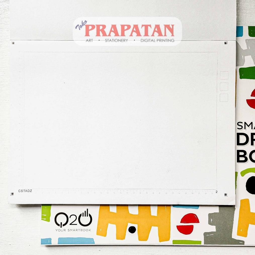 

O2O Smart Drawing Book A3 150gsm Sketch Book | Buku Gambar AST