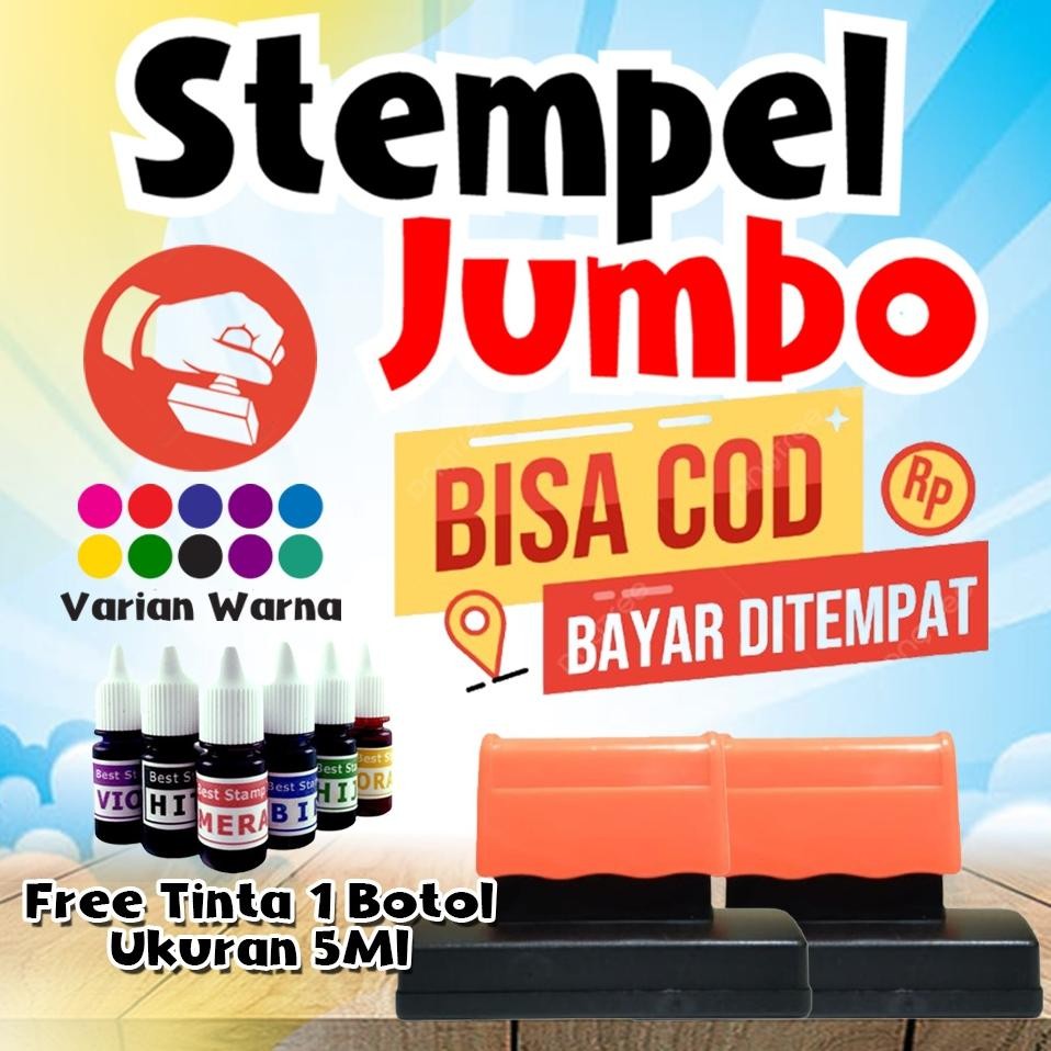 

Stempel Jumbo / Kardus / Kertas / Stempel Custom AST
