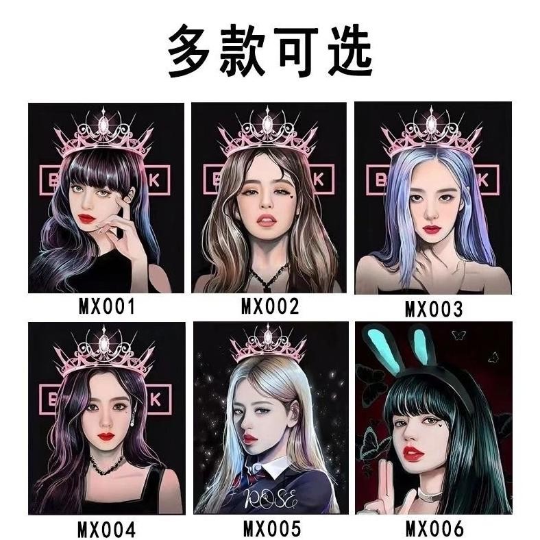 

Kaina SDK- Mainan Set Diamond Painting BlackPink DIY Kerajinan Lukis Berlian 5D AST