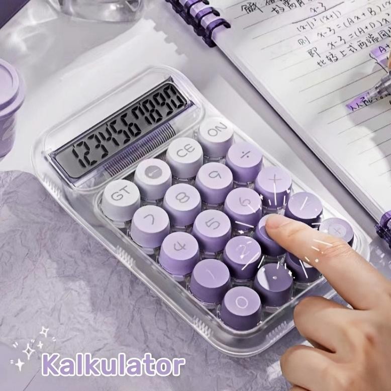 

Kalkulator Tenaga Surya Layar Besar 10 Digit Tampilan HD Calculator Model Transparan KINCIZEN 819 AST