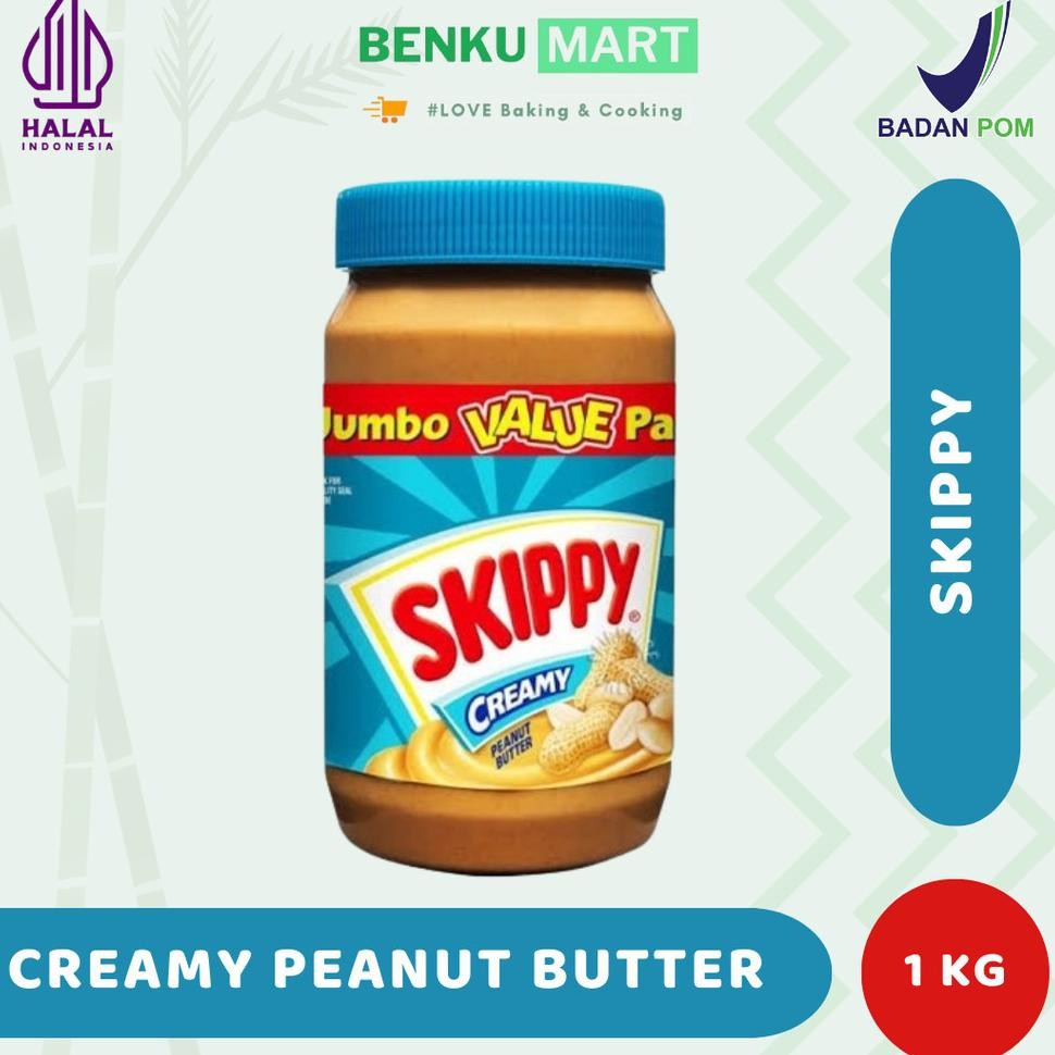 

Skippy Creamy Peanut Butter 1 Kg Selai Kacang