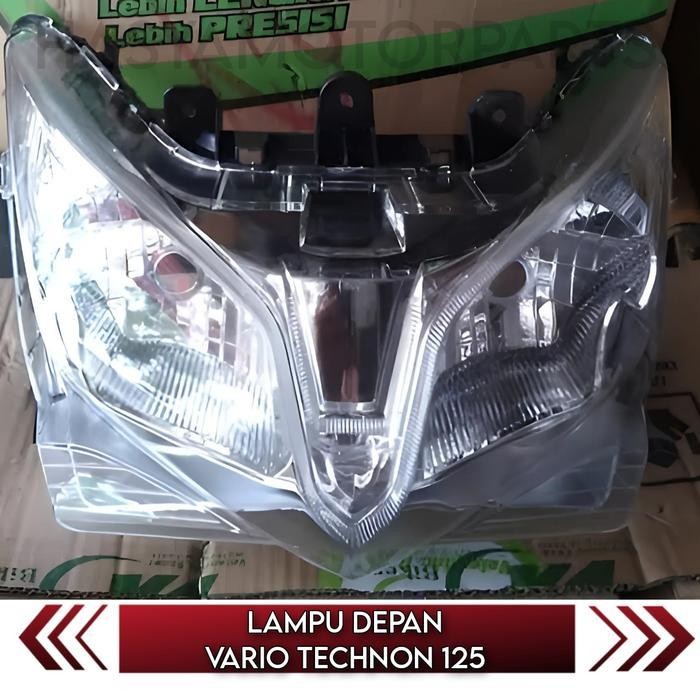 Reflektor Lampu Depan Vario 125 Old Lama Kzr Merk Win Original Dan Terpercaya
