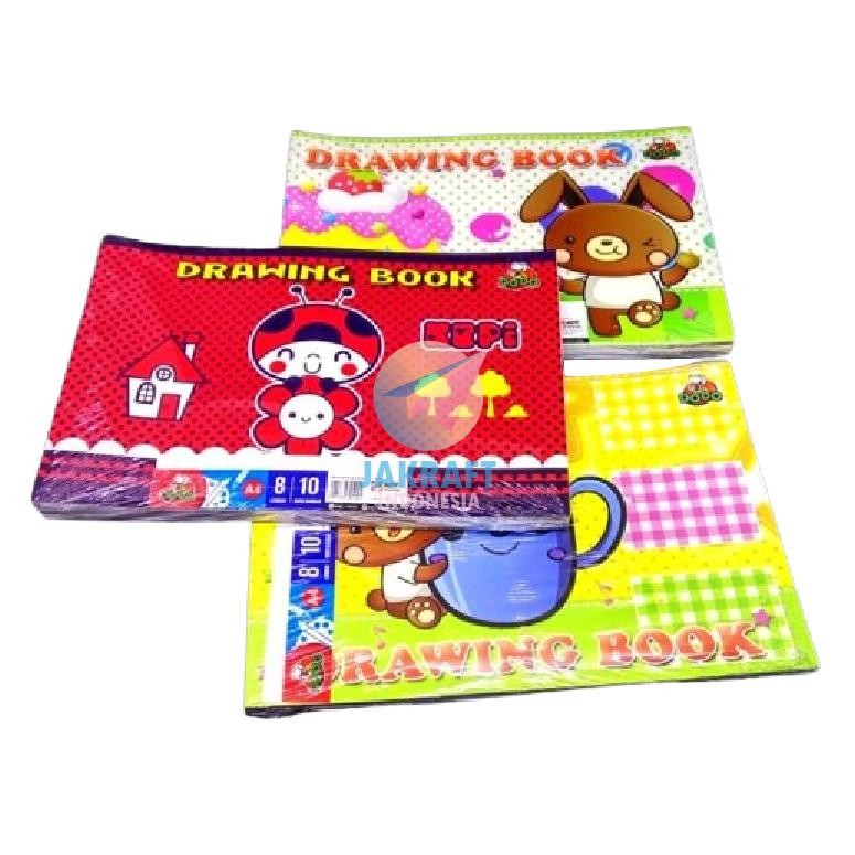

(10 Pcs) GROSIR Buku Gambar DODO A4 Isi 8 Lembar Tebal Putih Polos DODO Murah Berkualitas Dari Sinar Dunia | PACK AST