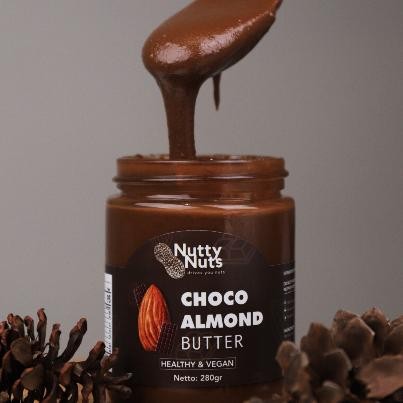 

Chocolate Almond Butter 280Gr Nuttynuts Selai Coklat Almond Dan Sehat