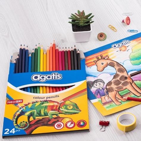 

Pensil Warna Agatis 24 Warna AST