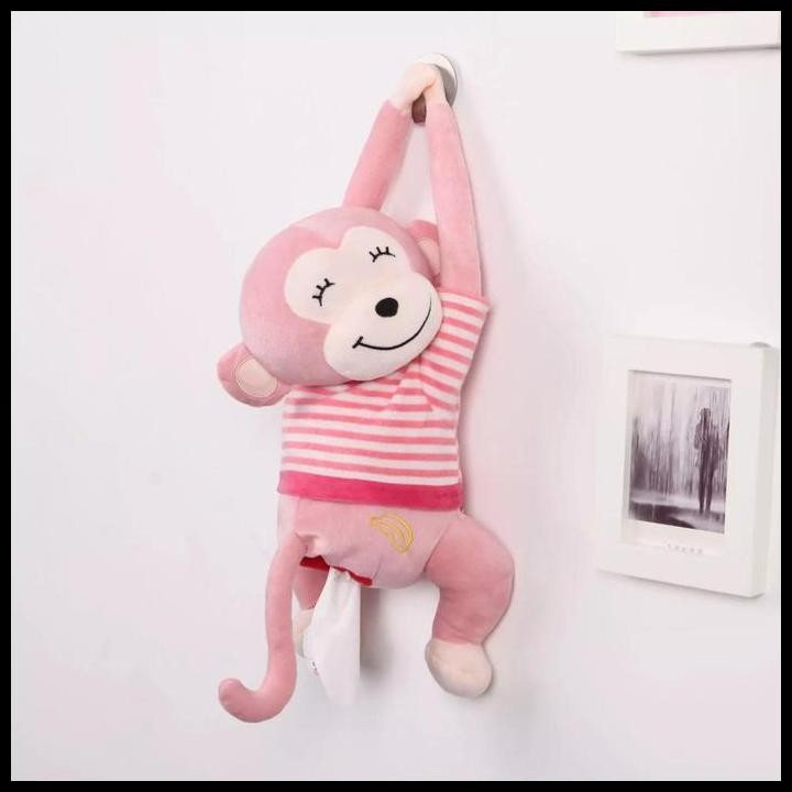 Terlaris Tempat Tisu Boneka Monyet Gantung / Tempat Tisu Gantung Mobil Lucu Dan Unik Best Seller