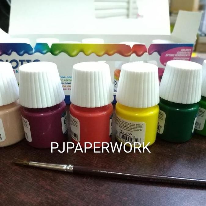 

Cat Poster / School Paint 25 Ml Giotto (1 Set Isi 12) Promo Free Kuas