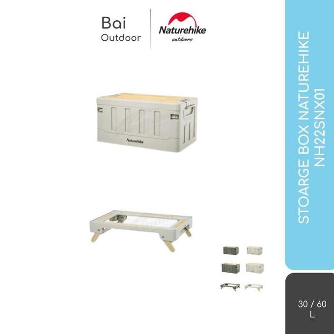 

Terlaris Storage Box Lipat Camping Portable 30 - 60 Liter Naturehike Nh22Snx01