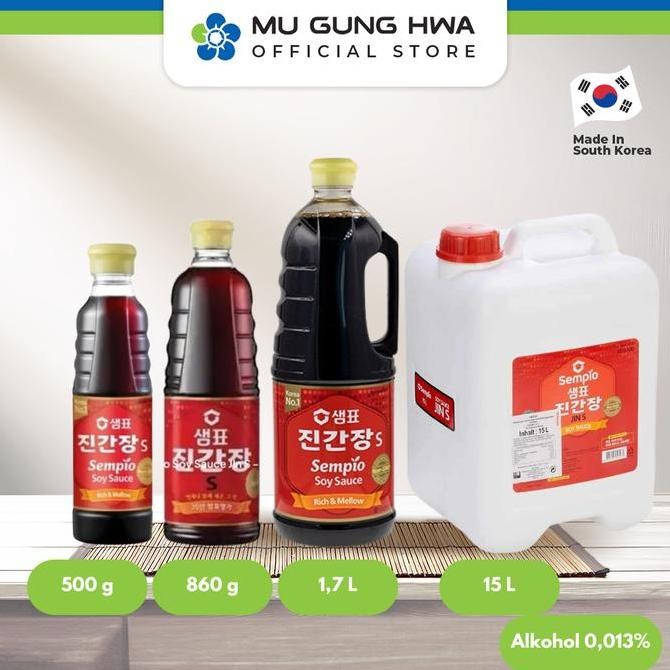 

Terlaris Sempio Soy Sauce JIn S - 500ml SALE